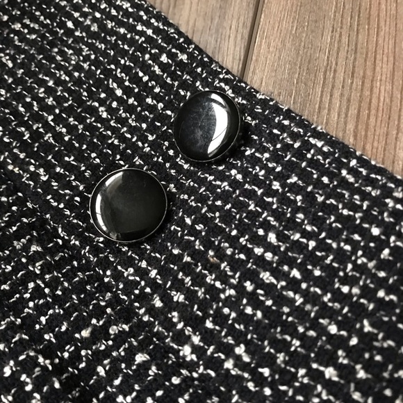 Black & White Tweed Skirt Size 0 - Picture 8 of 8